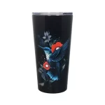 Floral Hummingbird - D1 | 16oz Latte Tumbler