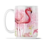 Flamingo Vibes | 15oz Ceramic Mug
