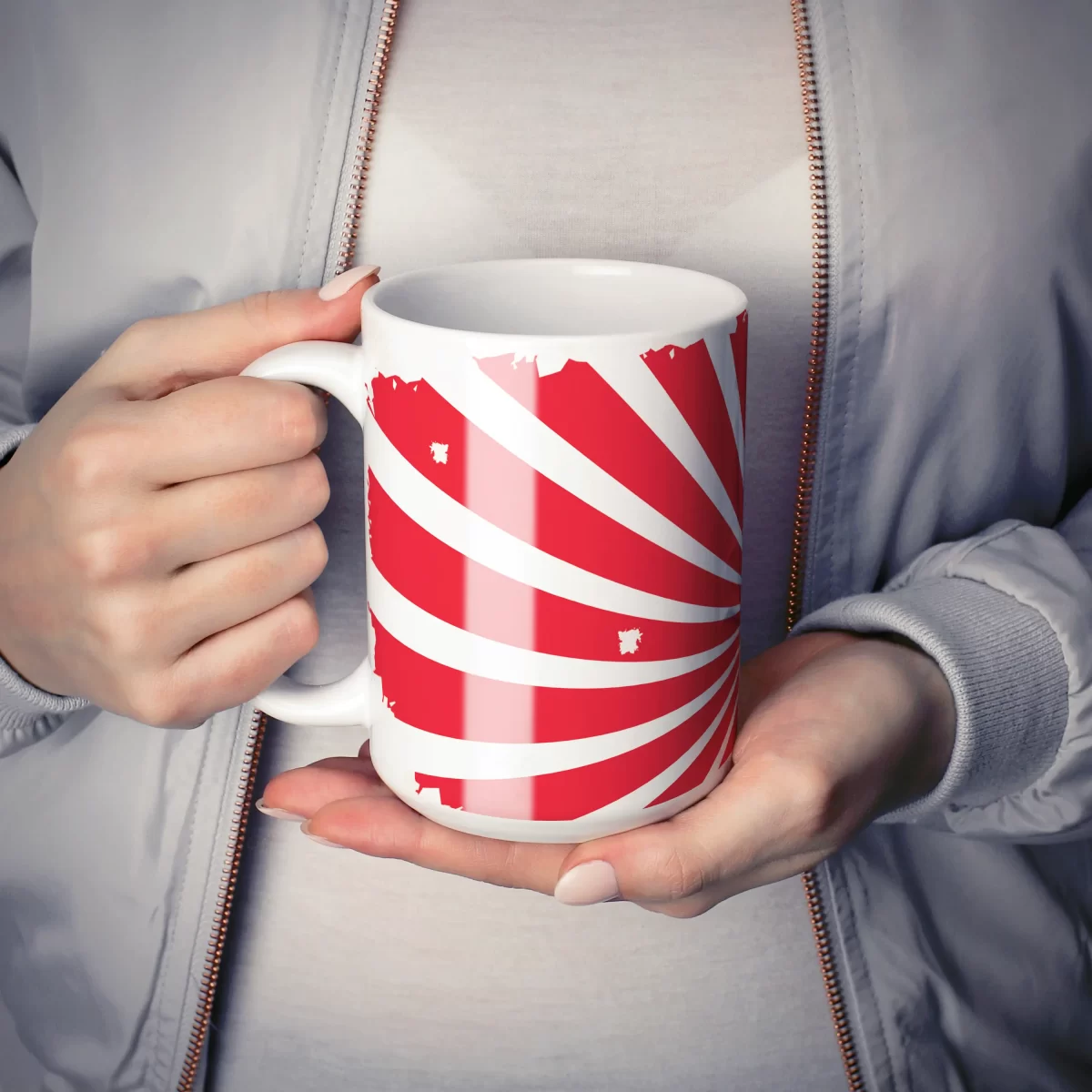 The Super Red Burst | 15oz Ceramic Mug - Image 2