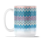 Faux Fabric | 15oz Ceramic Mug
