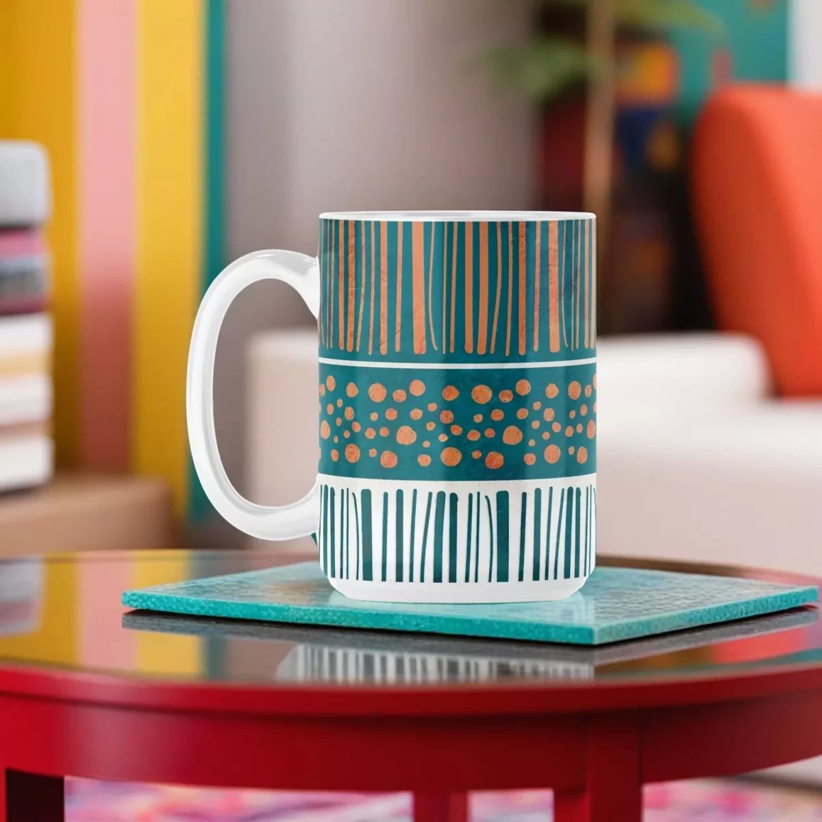 Abstract Elements | 15oz Ceramic Mug - Image 4