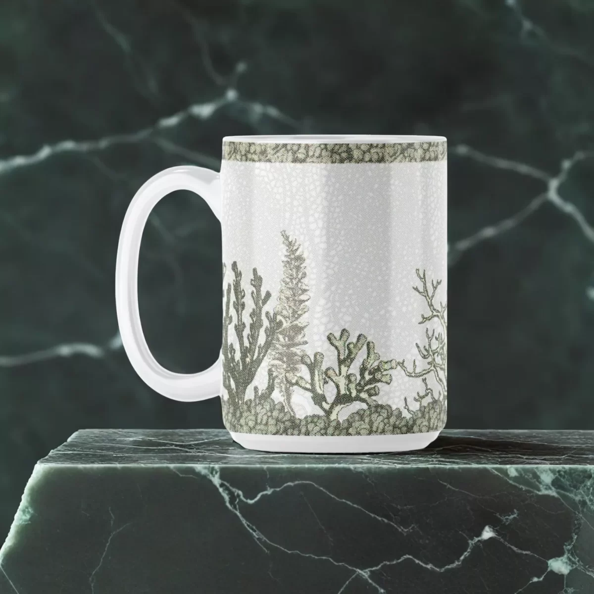 Coral Relief - Very Under Version | 15oz Ceramic Mug - Image 2