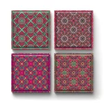 Ethnic Patterns | Square Tile Coasters