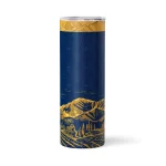 Gold Embossed Landscape | 20oz Skinny Tumbler