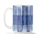 Halftone & Tie Dye | 15oz Ceramic Mug