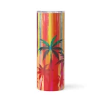 Palm Trees Vibe | 20oz Skinny Tumbler