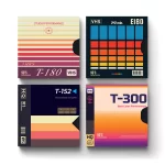 VHS Covers | Square Tile Coasters