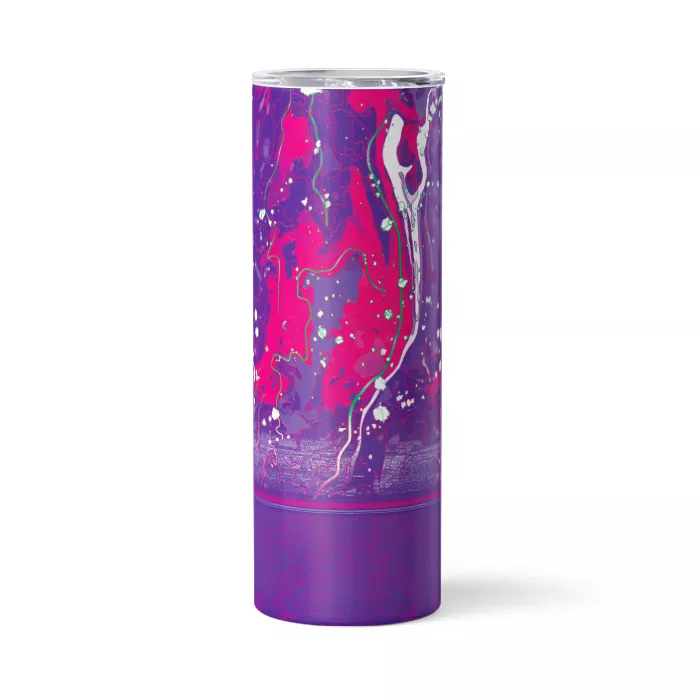 Surreal Swirl Blend - A-20oz-Skinny-Tumbler-No4mat Surreal Swirl Blend | 20oz Skinny Tumbler - Image 1