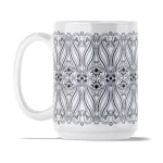 Abstract Paisley | 15oz Ceramic Mug