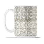 Retro Elegance | 15oz Ceramic Mug