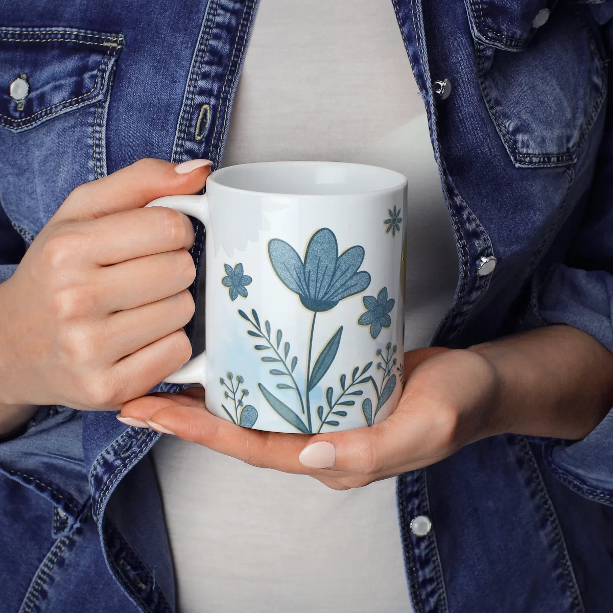 Awesome Mood Flowers | 11oz Ceramic Mug - Image 3
