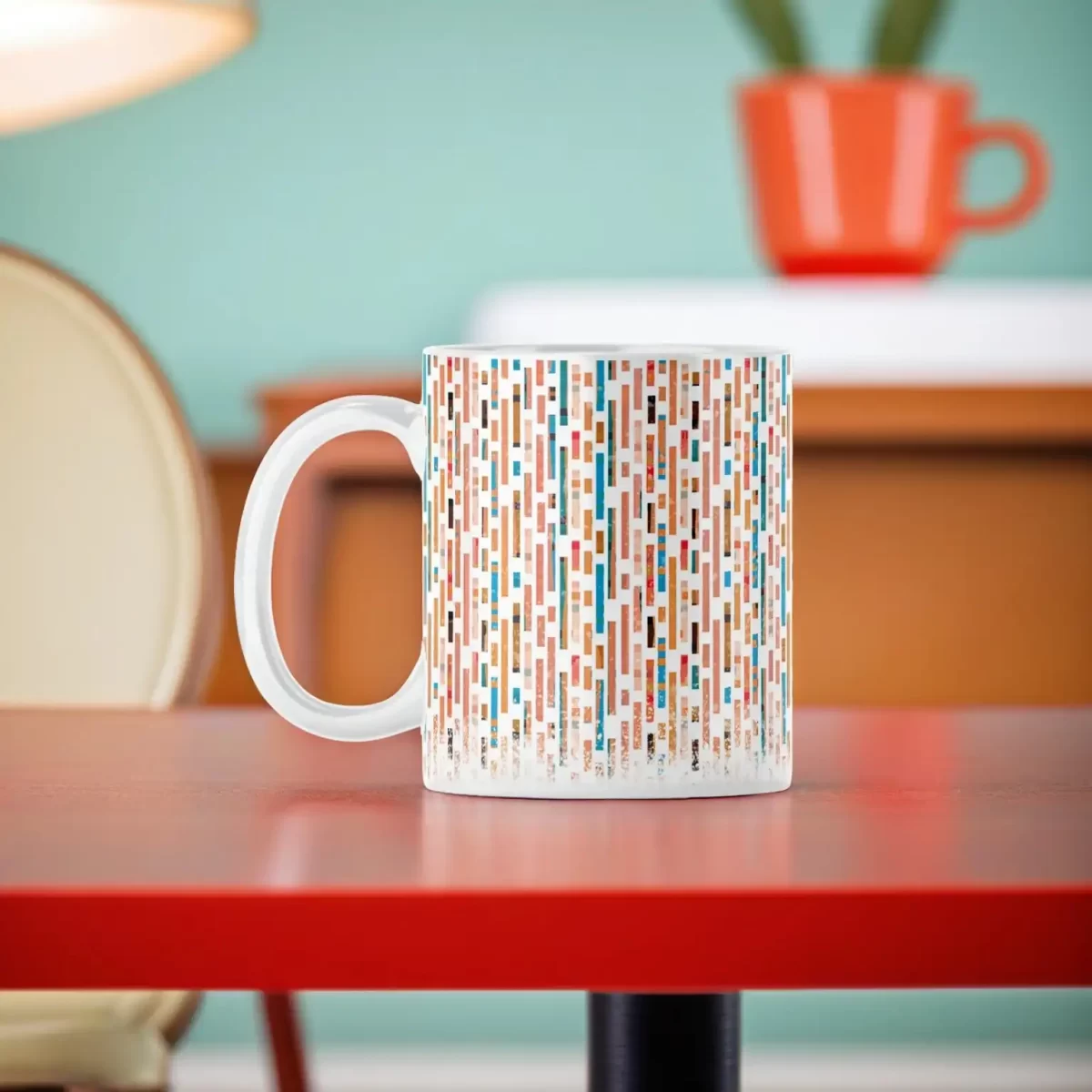 Cute Lines | 11oz Ceramic Mug - Image 4