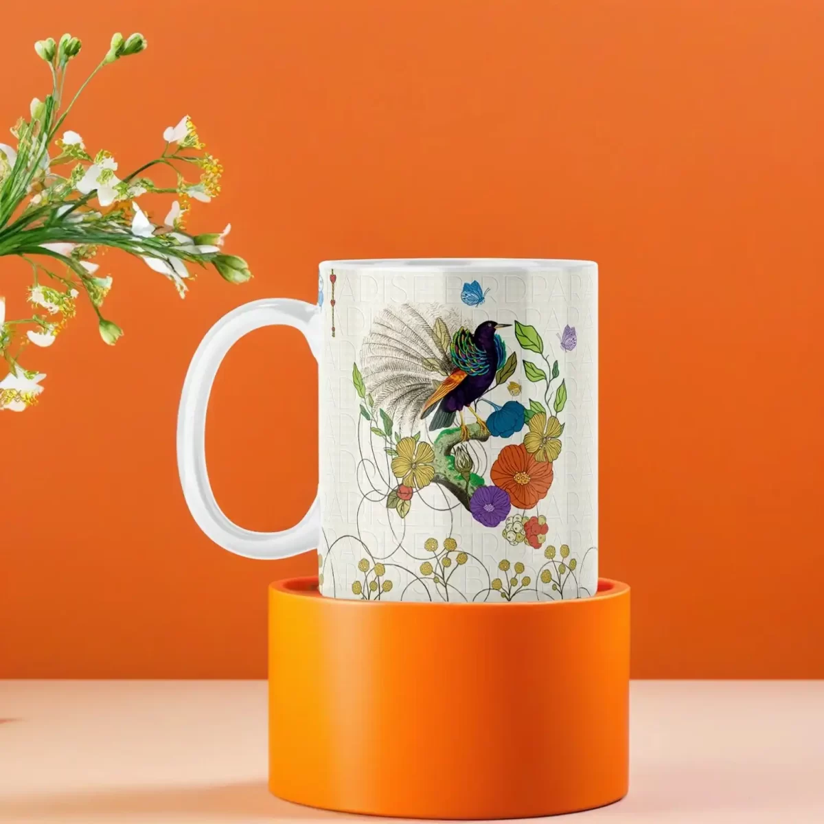 Paradise Bird | 11oz Ceramic Mug - Image 2