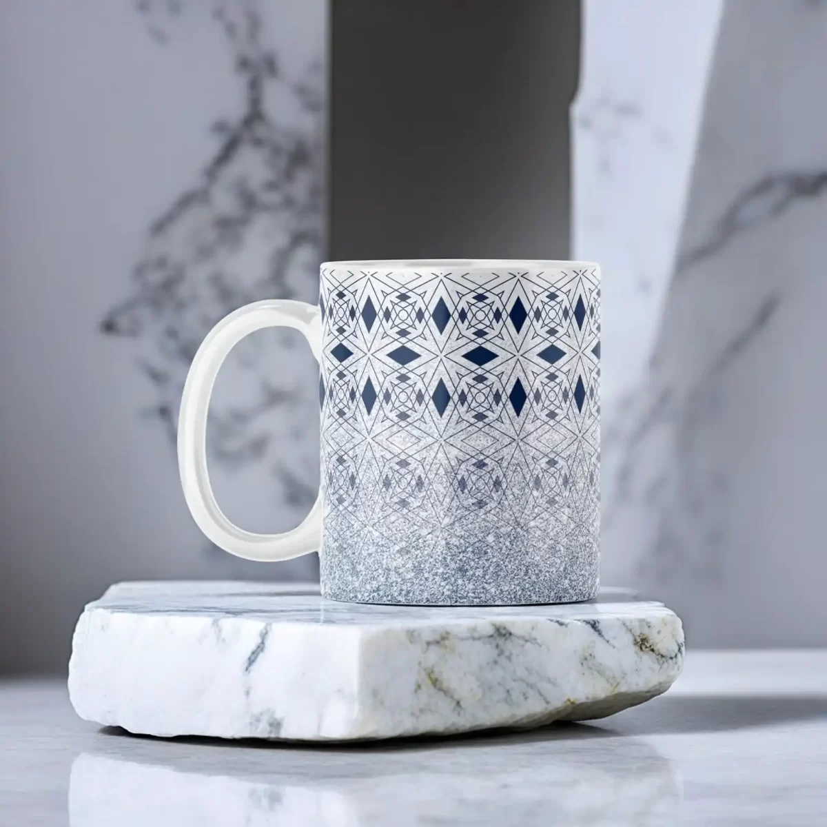 Porcelain Prism | 11oz Ceramic Mug - Image 2