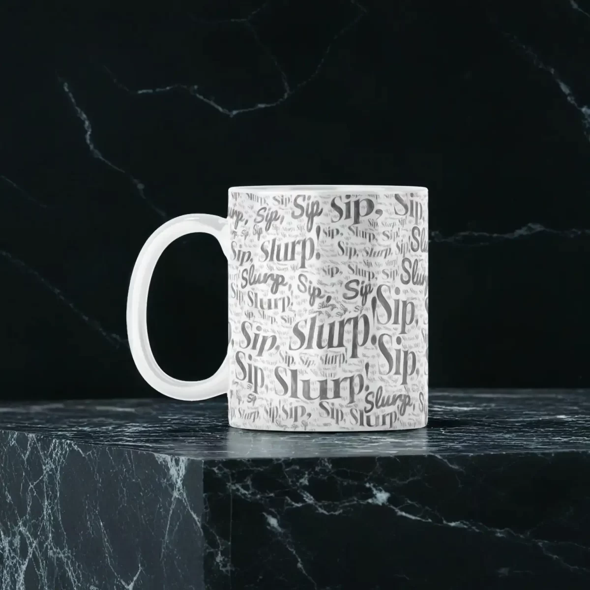 Sip, Sip, Slurp | 11oz Ceramic Mug - Image 4