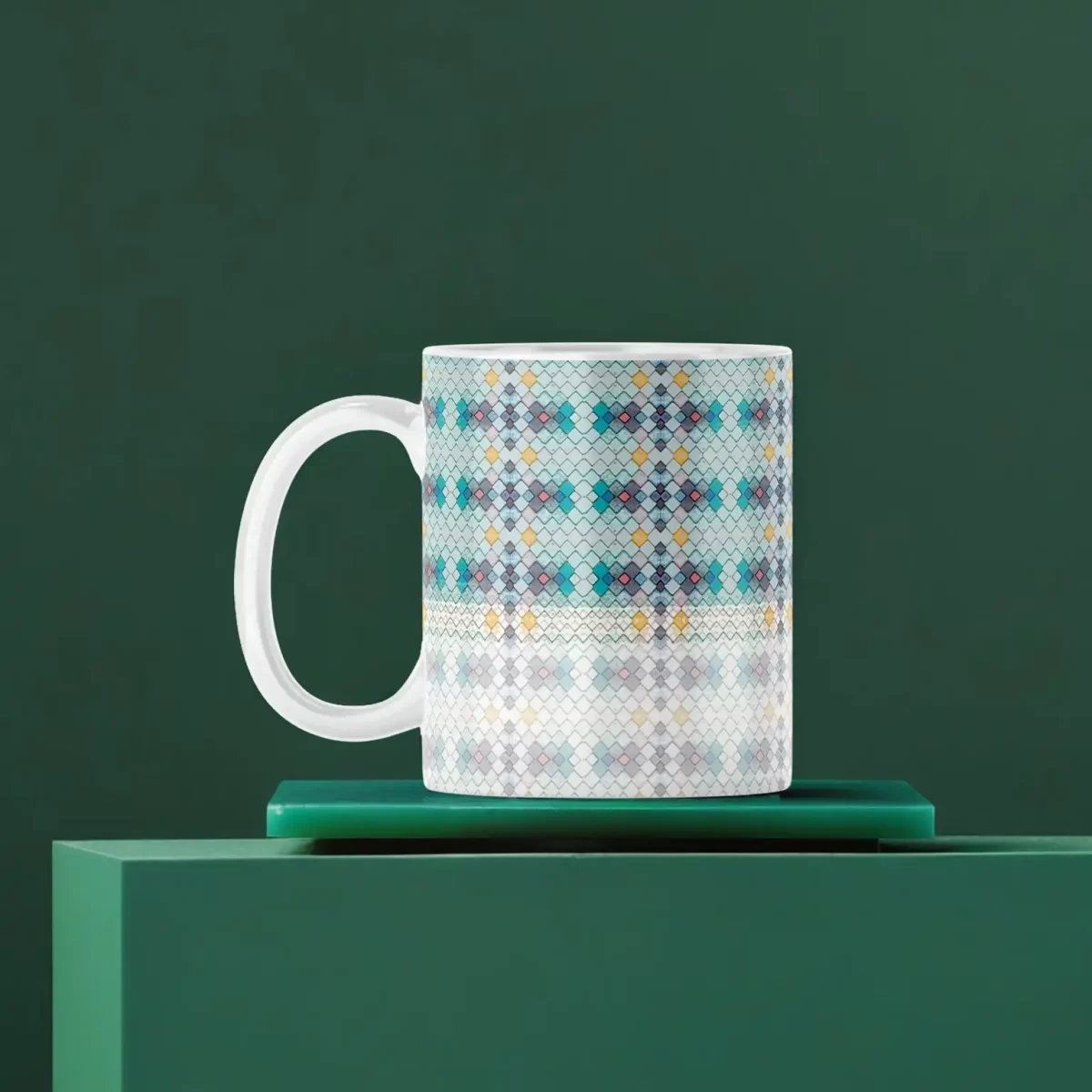 Tessella | 11oz Ceramic Mug - Image 2