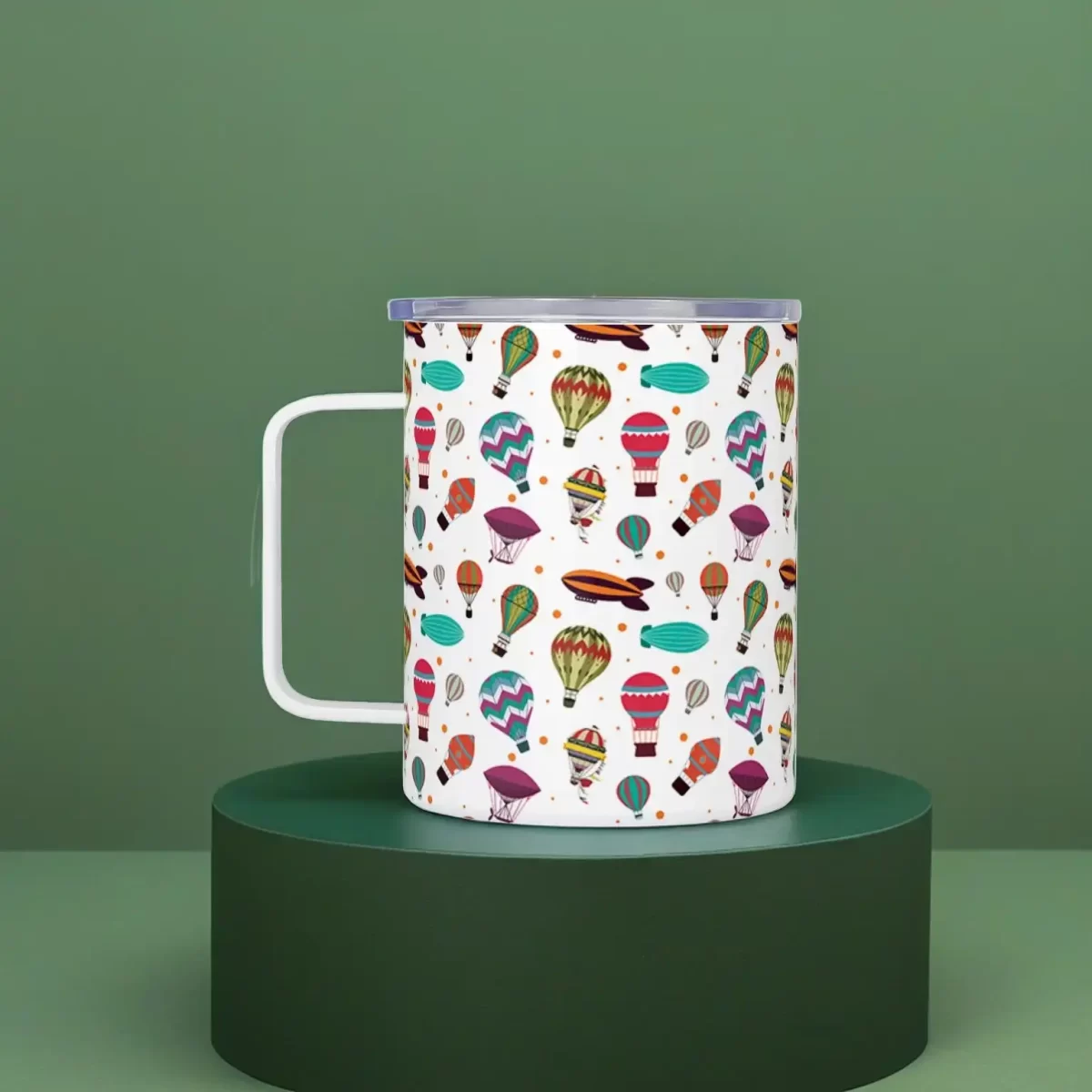 Air Balloon Goodness | Insulated Travel Mug - Image 4