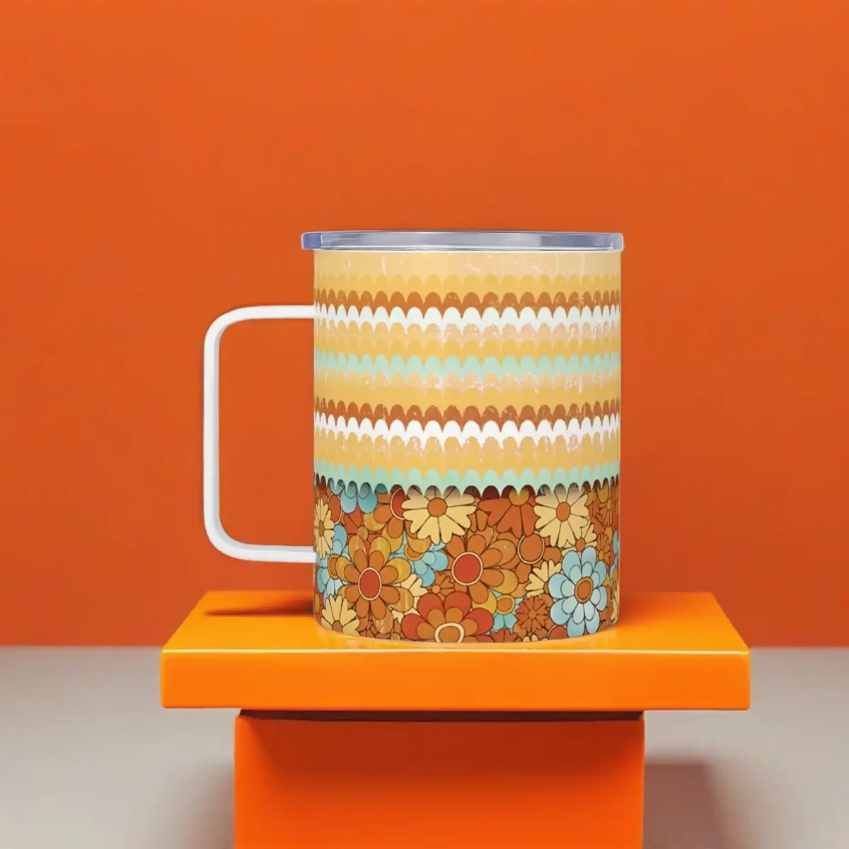 Floradelic | Insulated Travel Mug - Image 2