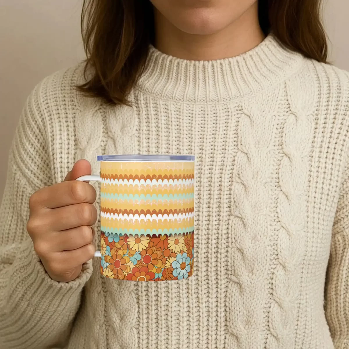 Floradelic | Insulated Travel Mug - Image 3