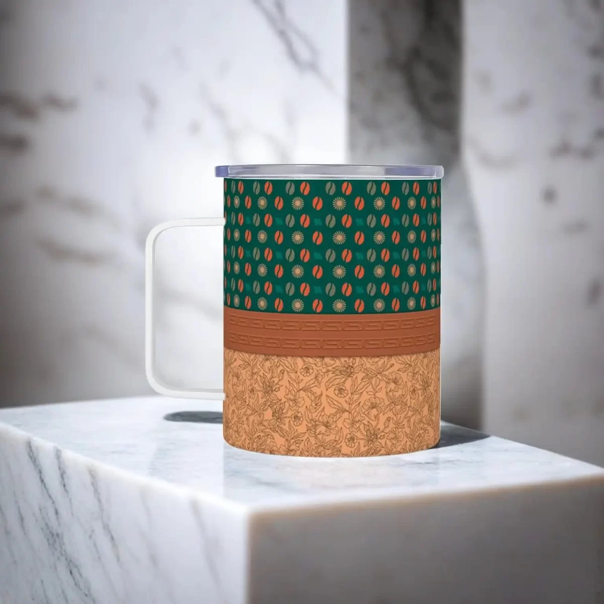 Granos de Café | Insulated Travel Mug - Image 4