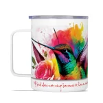 Hummingbirds Series | Insulated Travel Mug