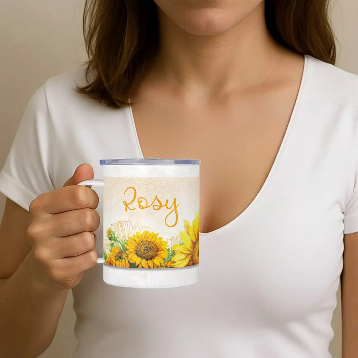 Sunflower Series | Insulated Travel Mug - Image 3