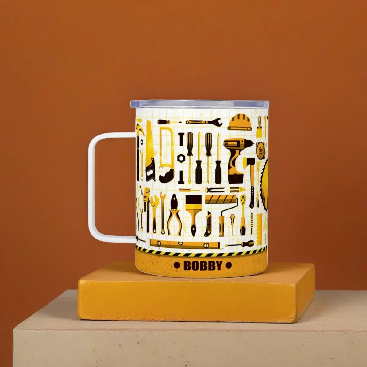 The Handyman | Insulated Travel Mug - Image 4