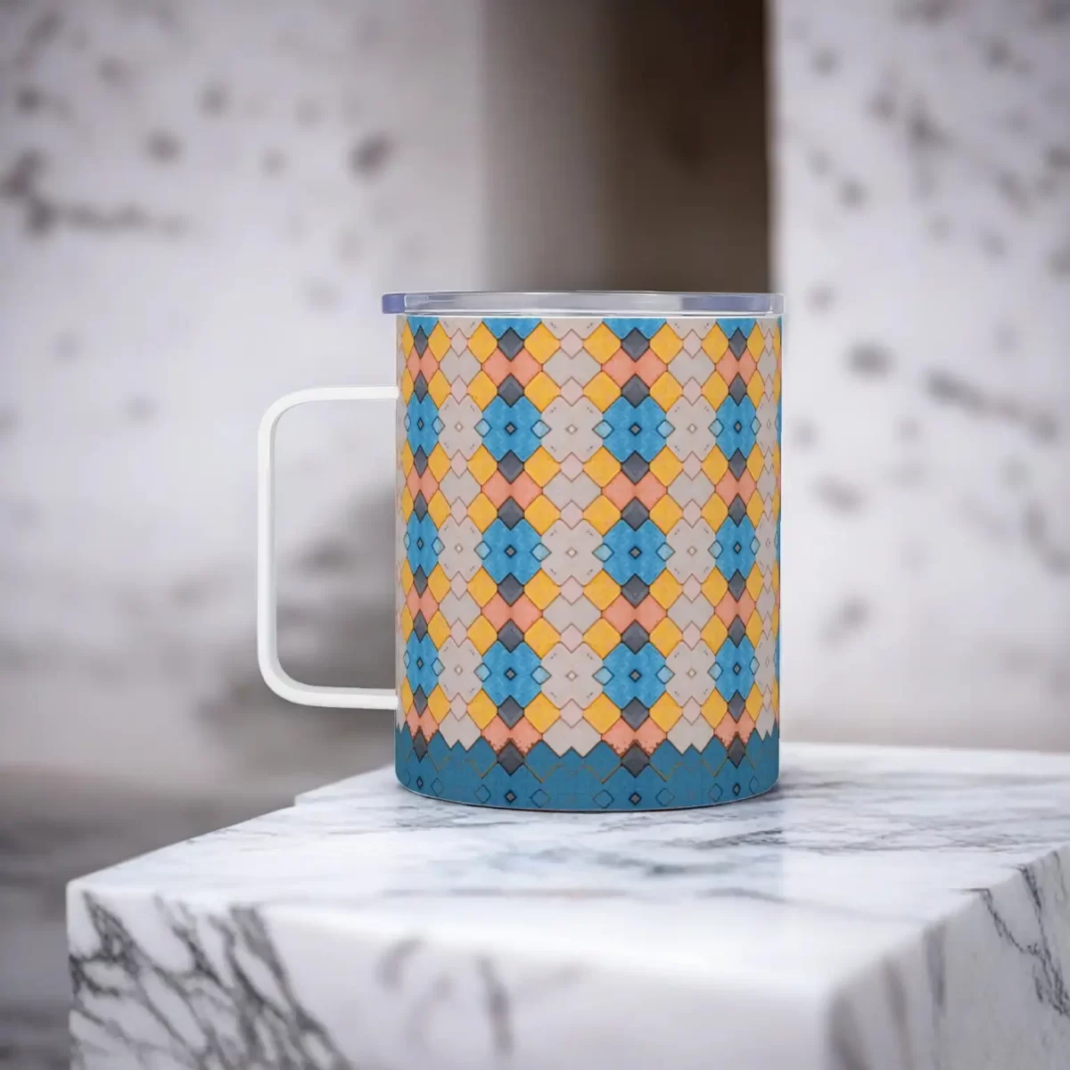 Tile Surface | Insulated Travel Mug - Image 4