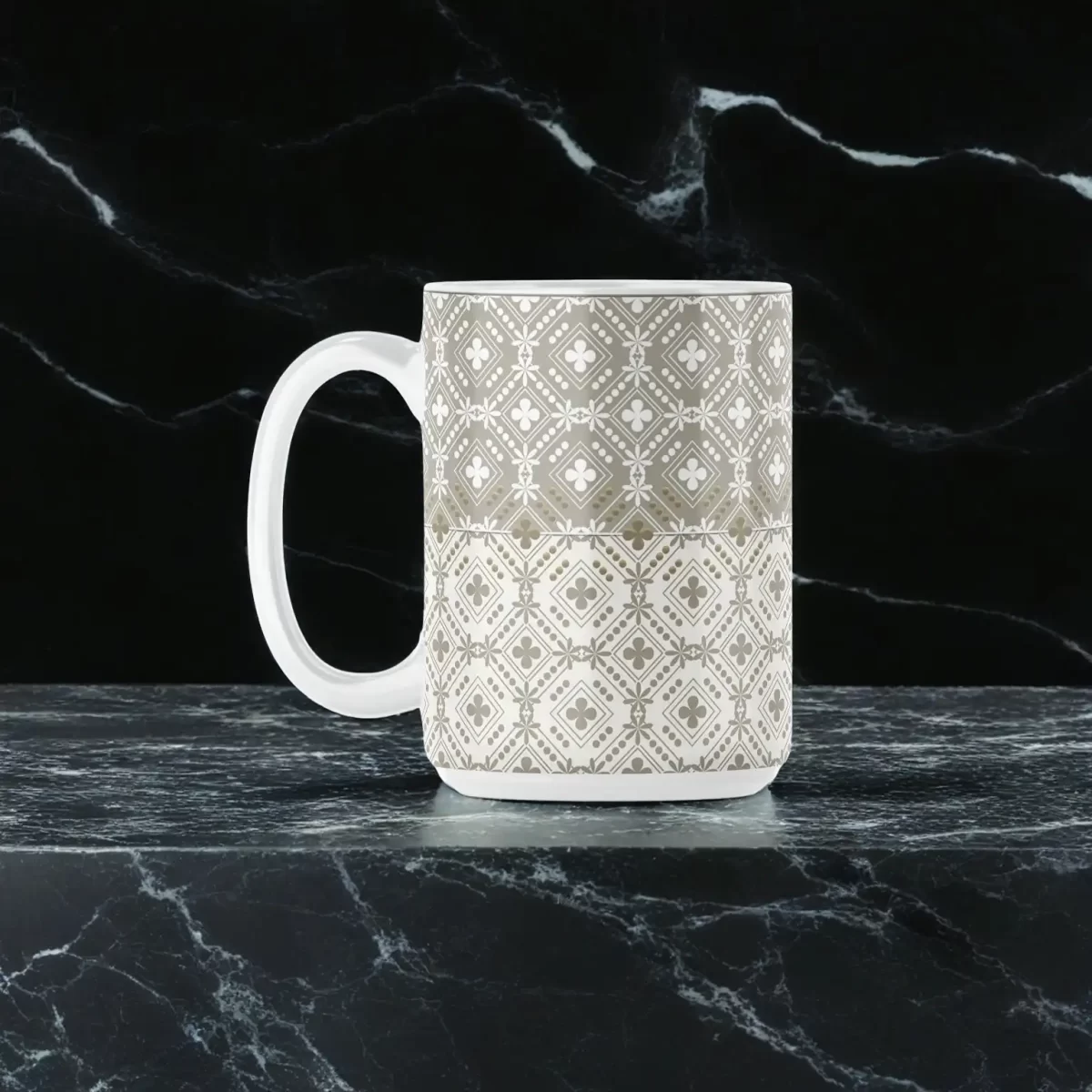 Retro Elegance | 15oz Ceramic Mug - Image 4