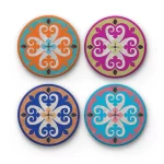 So Oriental | Round Tile Coasters