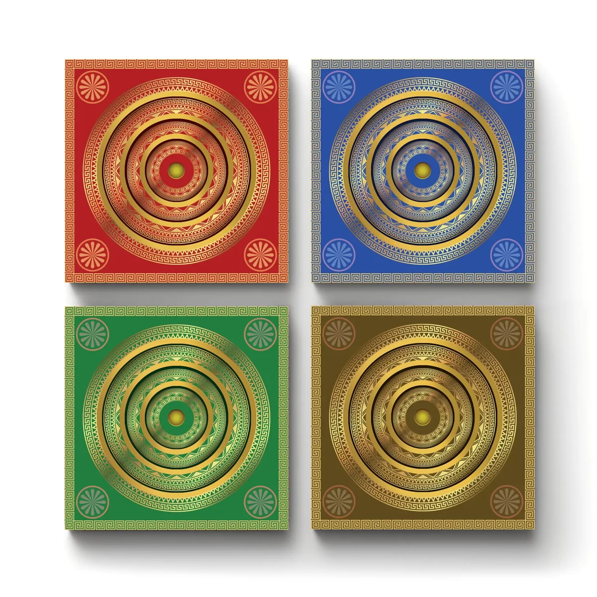 The Greek Coaster-A-CRMC-Coaster-SQ-No4mat-72-1mai The Greek Coaster | Square Tile Coasters - Image 1