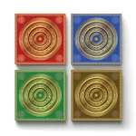 The Greek Coaster | Square Tile Coasters