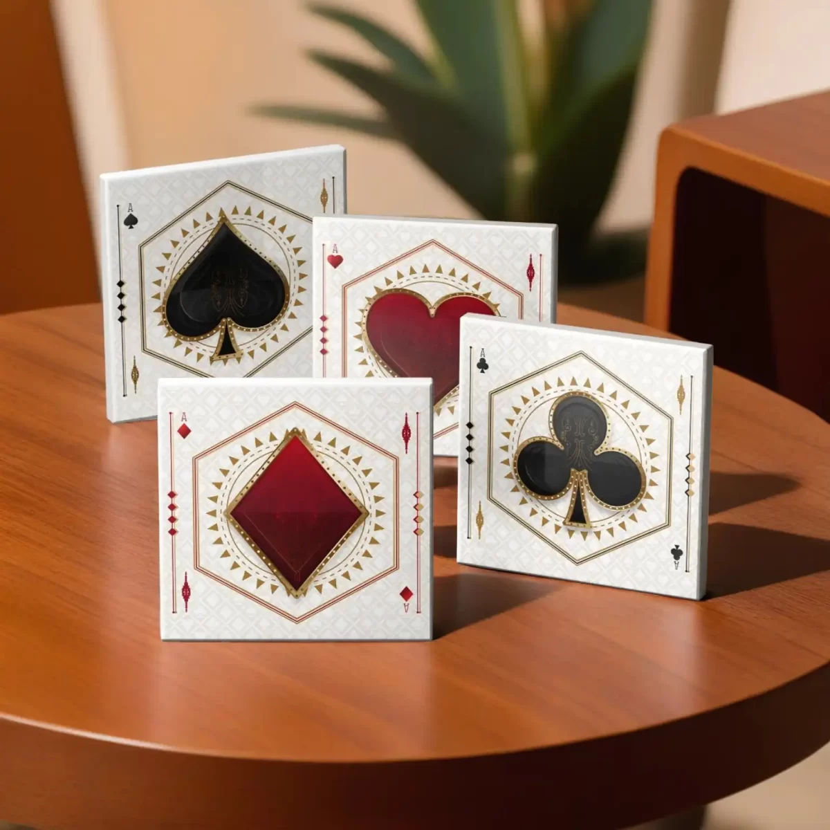 Casino Cards | Square Tile Coasters - Image 4