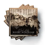 Mount Rushmore | Square Tile Coasters