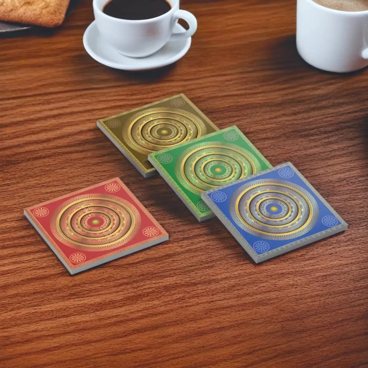The Greek Coaster | Square Tile Coasters - Image 2