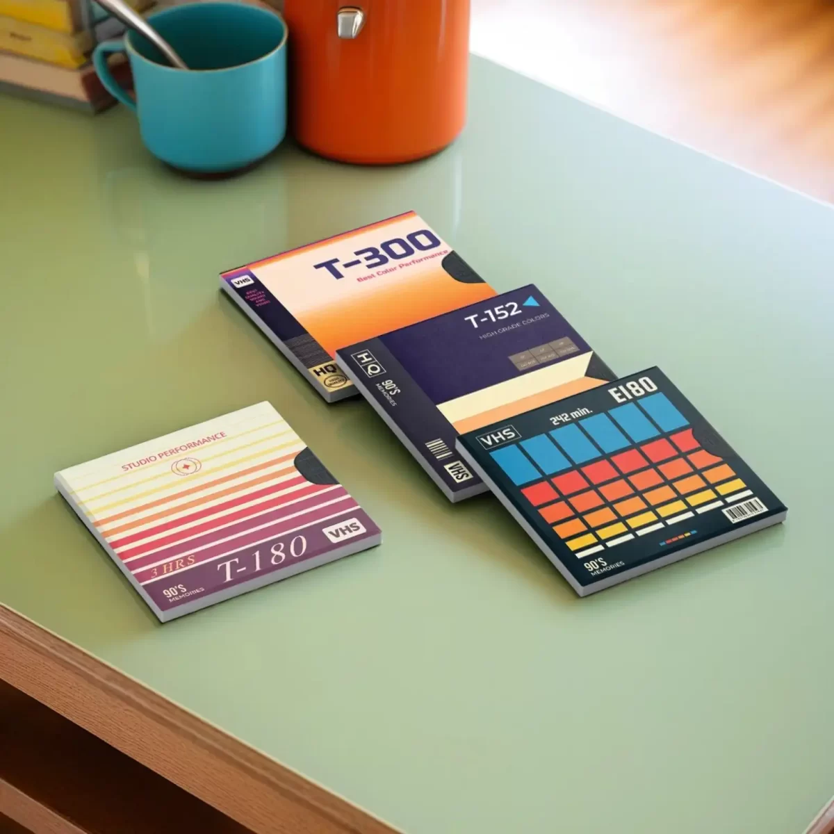 VHS Covers | Square Tile Coasters - Image 4
